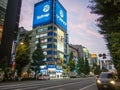 Night View of Akihabara Electric Town, Tokyo Japan Royalty Free Stock Photo